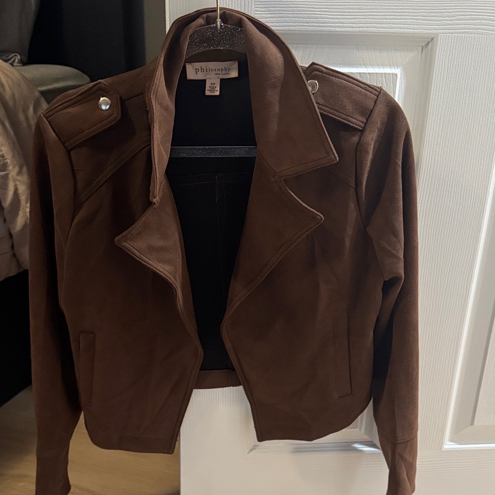 philosophy Brown Jacket